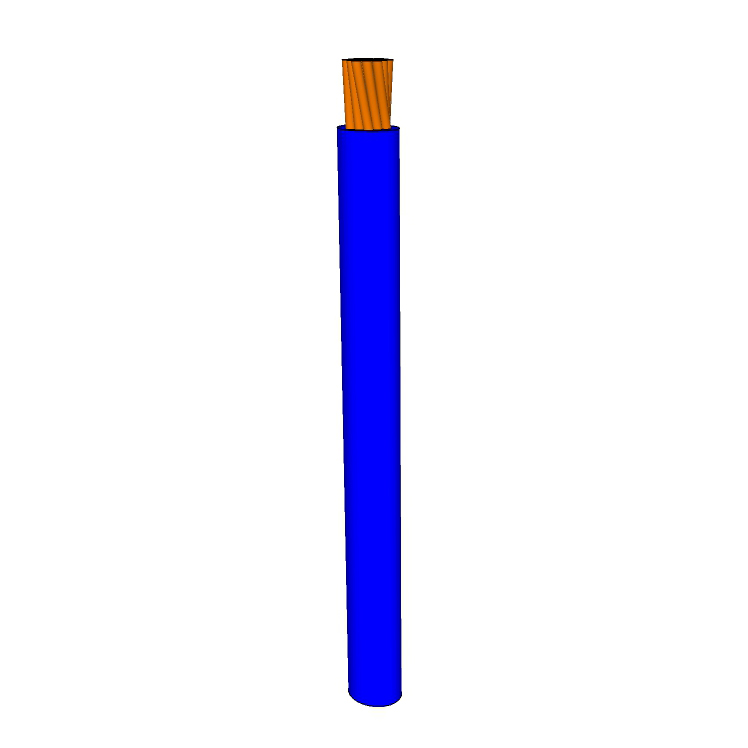 Cross-Linked Polyethylene Single Conductor Wire - 500 ft - 16 ga - Blue